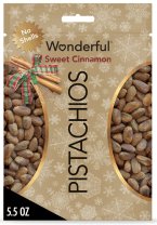 bag of cinnamon pistachios